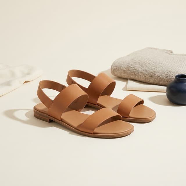 Leather sandal