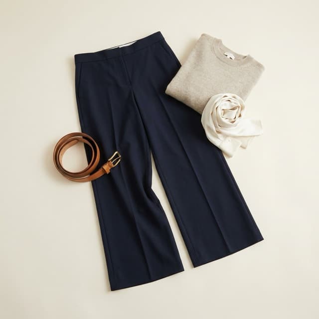 Wide-leg trouser